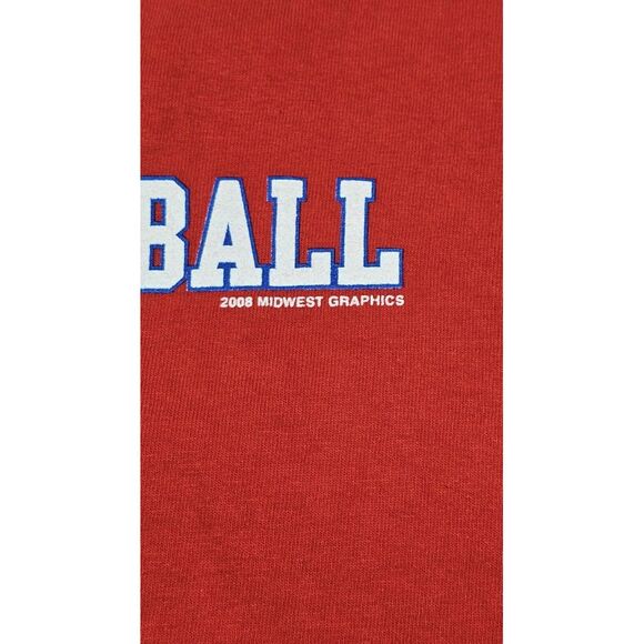 Kansas Jayhawks T-Shirt Medium. 2008 NCAA Basketball National Champions Y2K. - Picture 4 of 7